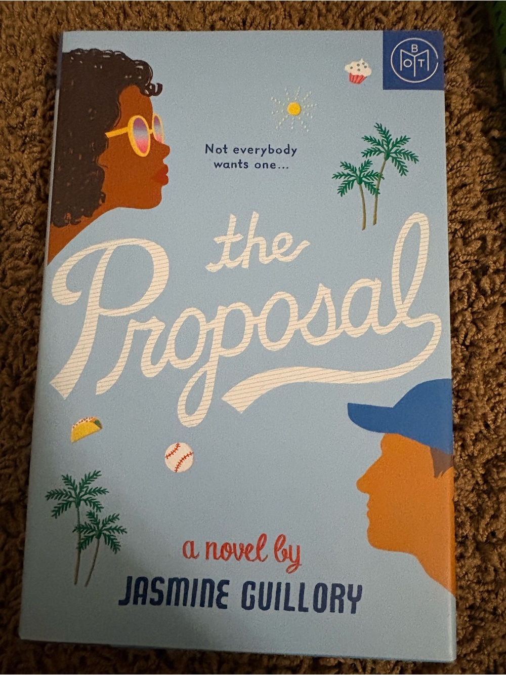 Jasmine Guillory The Proposal - Light Blue Paperback Novel